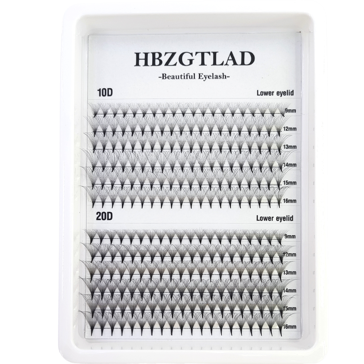 Eyelash Extension Supernatural - 10/20D Front Fans Super Fluffy Large