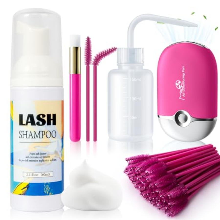 Eyelash Extension Foam Cleanser - Lash Shampoo 2.11Floz Eyelash Extension Cleanser