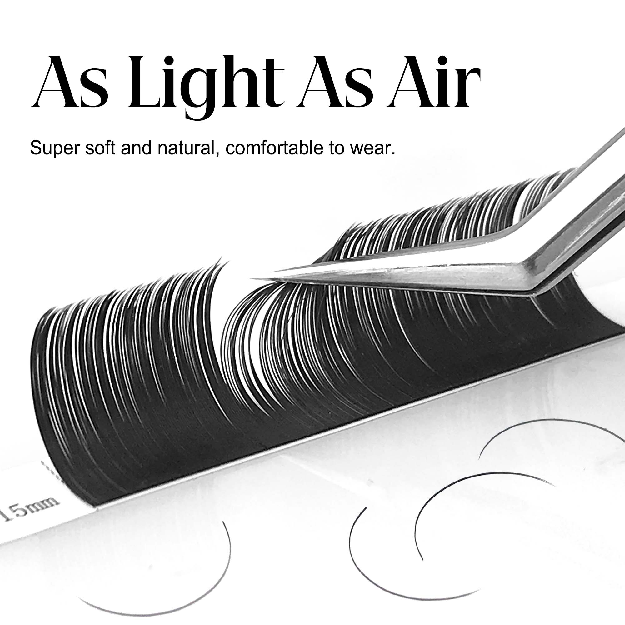 Matte Gray Black Split Tips Li - Eyelash Extension Supernatural 리뷰 및 가격