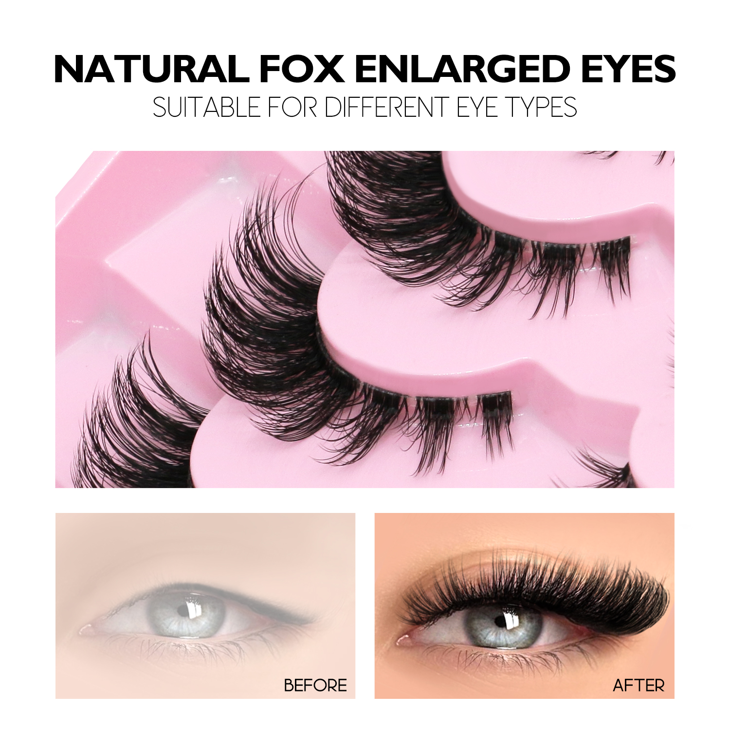 DIY lash clusters set Extensio - Eyelash Extension Cat Eye 리뷰 및 가격