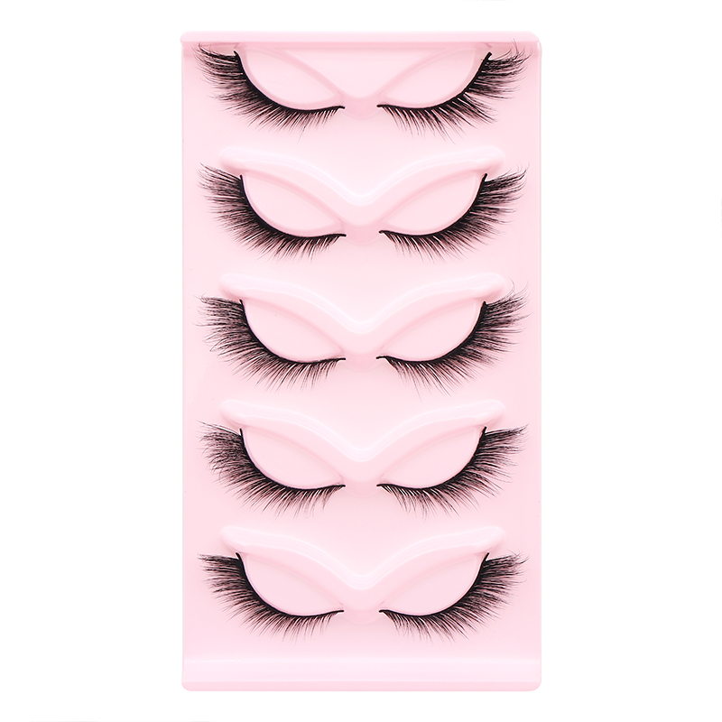 5 Pairs Fluffy False Eyealshes - Eyelash Extension Cat Eye 리뷰 및 가격