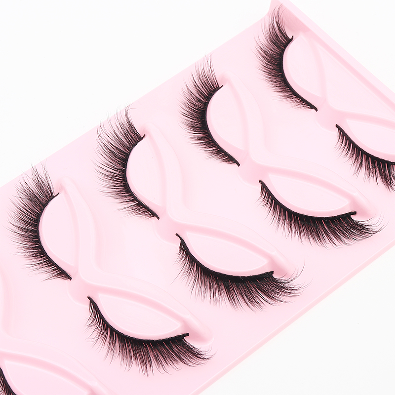 5 Pairs Fluffy False Eyealshes - Eyelash Extension Cat Eye 리뷰 및 가격