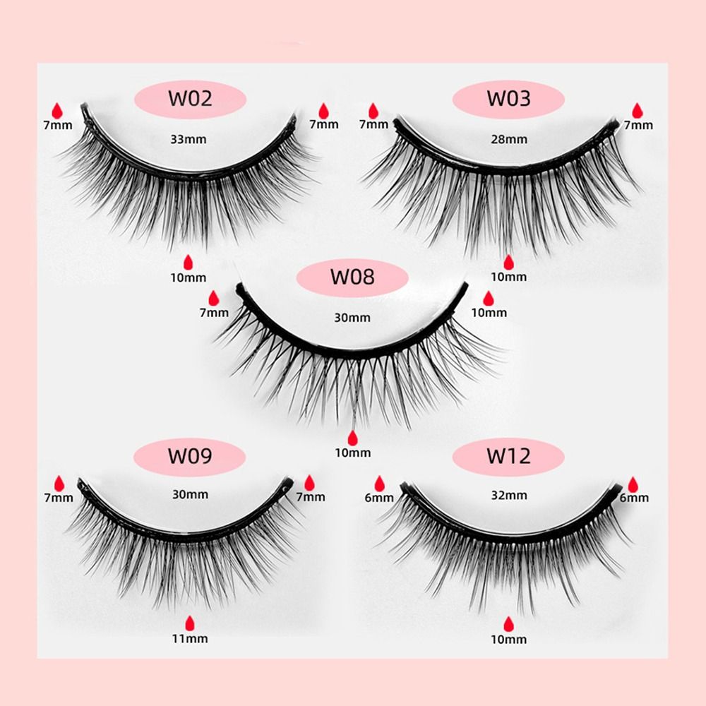 3 Pairs Reusable Fake Eyelashe - Eyelash Extension Supernatural 리뷰 및 가격