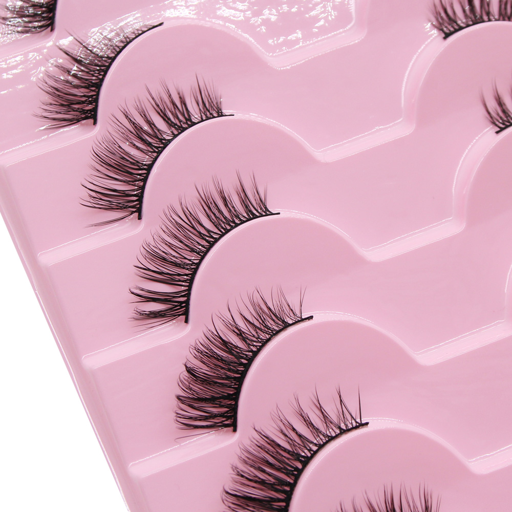 Moonlily 10 Pairs Half Eyelash - Eyelash Extension Cat Eye 리뷰 및 가격