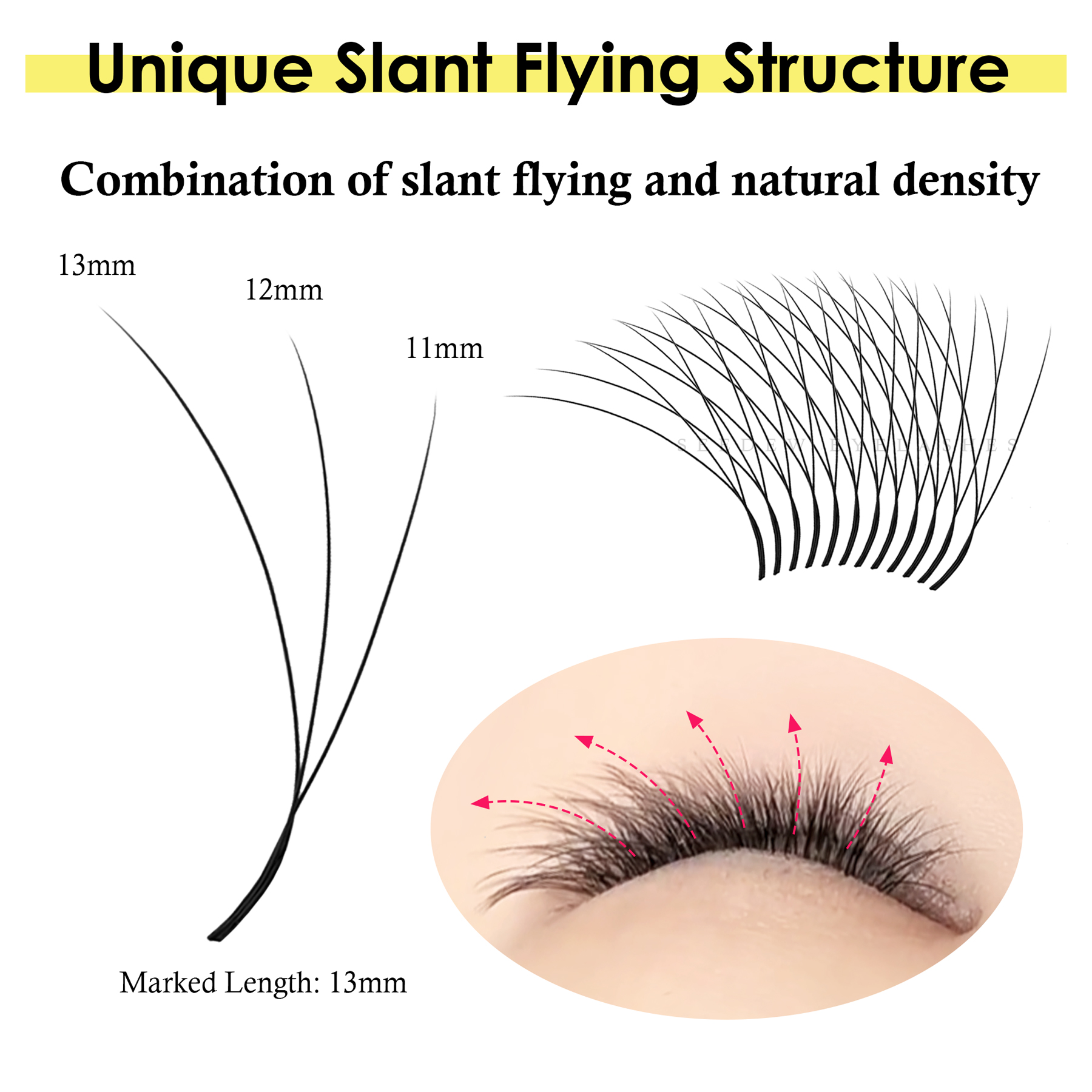 SEEDEW Fox 3D 4D Eyelash Exten - Eyelash Extension Cat Eye 리뷰 및 가격