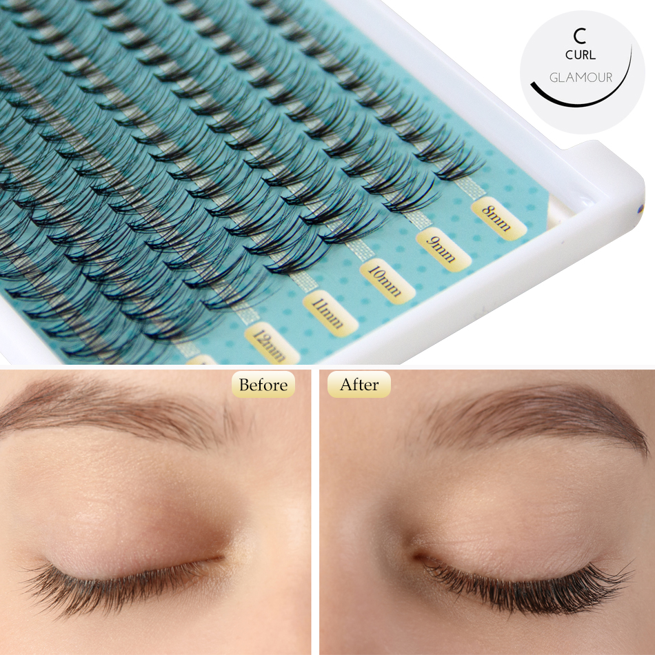 IGUIONSS 20D 8-14mm mix 7 rows - Eyelash Extension Supernatural 리뷰 및 가격
