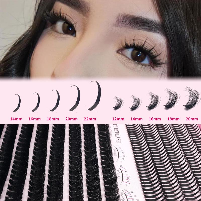 1 Box False Eyelashes Clusters - Eyelash Extension Individual 리뷰 및 가격