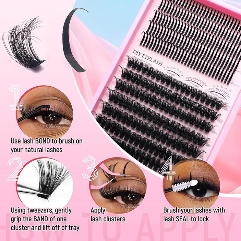 1 Box False Eyelashes Clusters - Eyelash Extension Individual 리뷰 및 가격