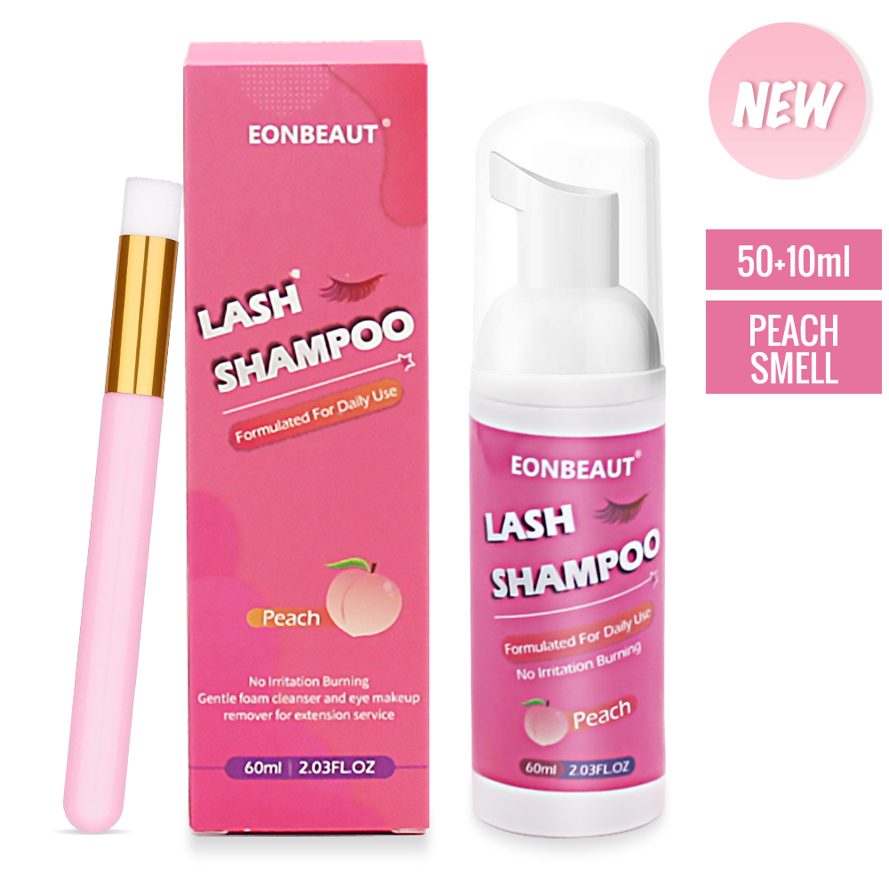 60ml Eyelash Extension Shampoo - Eyelash Extension Foam Cleanser 리뷰 및 가격