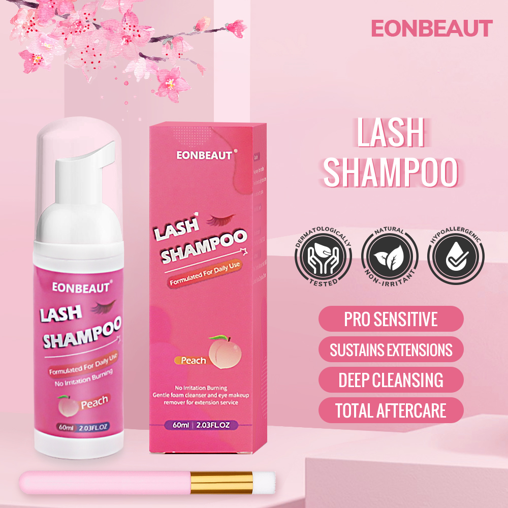 60ml Eyelash Extension Shampoo - Eyelash Extension Foam Cleanser 리뷰 및 가격