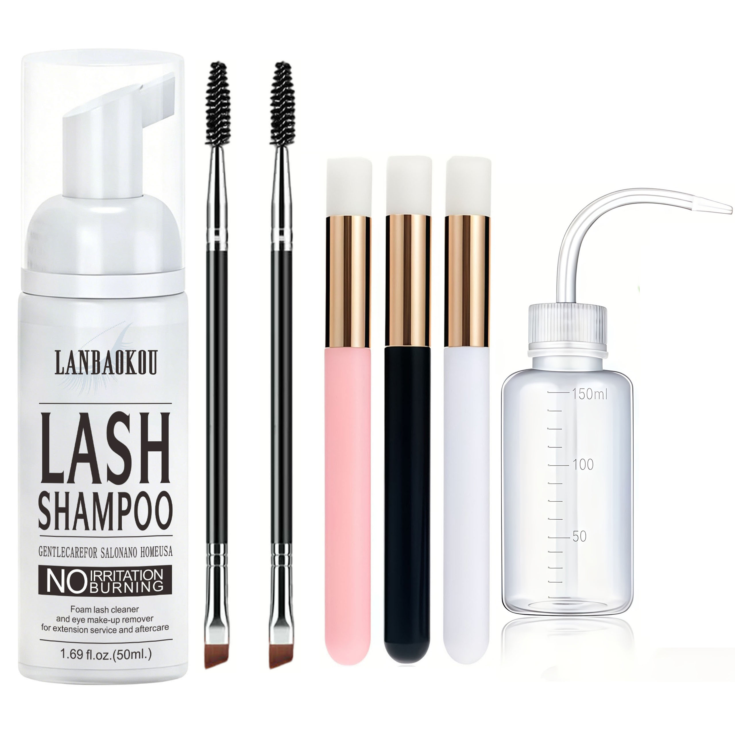 Lash Shampoo for Eyelash 50ML  - Eyelash Extension Foam Cleanser 리뷰 및 가격