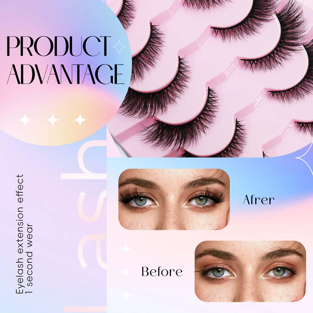 Vipuda 20Pairs Natural False E - Eyelash Extension Cat Eye 리뷰 및 가격