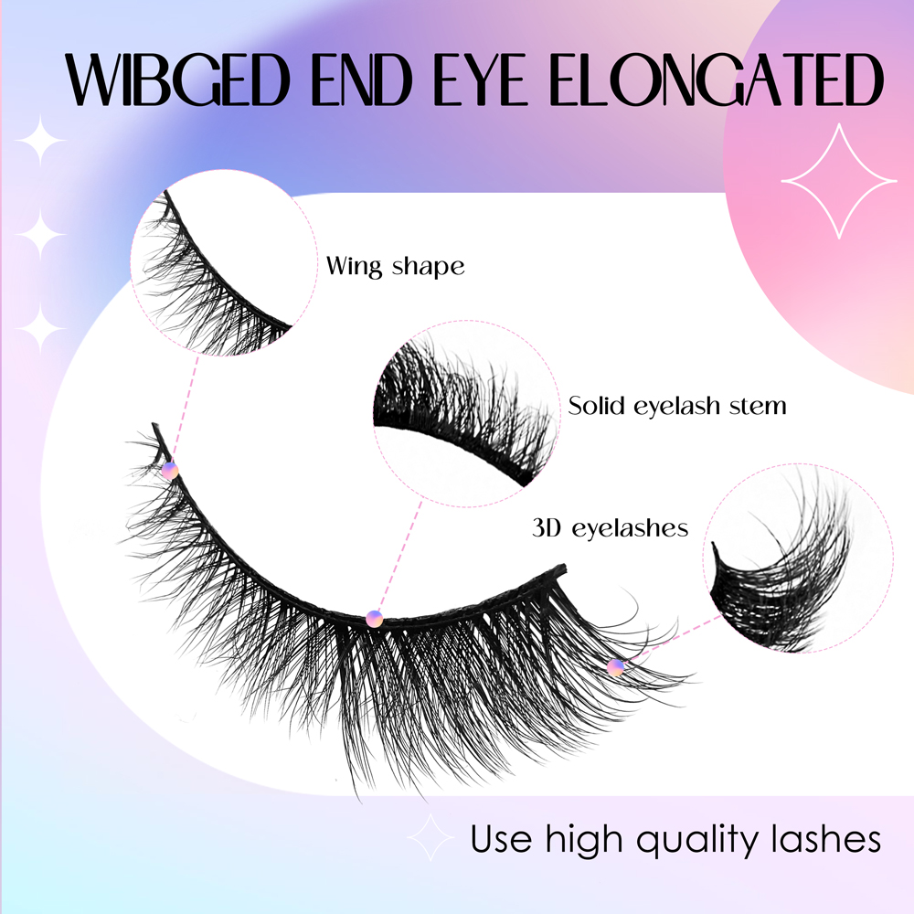 Vipuda 20Pairs Natural False E - Eyelash Extension Cat Eye 리뷰 및 가격