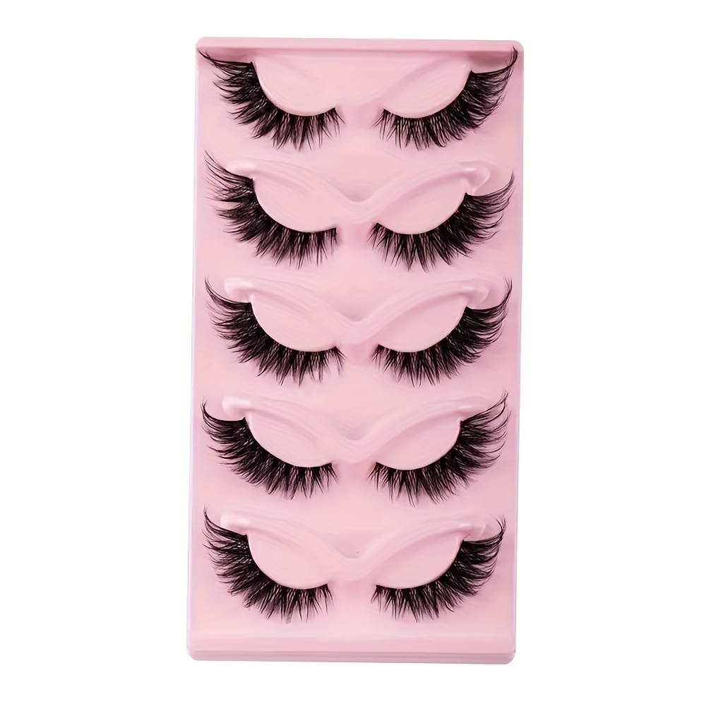 5 Pairs Cat Eye False Eyelashe - Eyelash Extension Cat Eye 리뷰 및 가격
