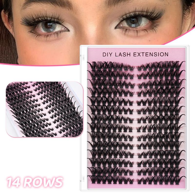 14 Rows Cluster Eyelash Extens - Eyelash Extension Individual 리뷰 및 가격