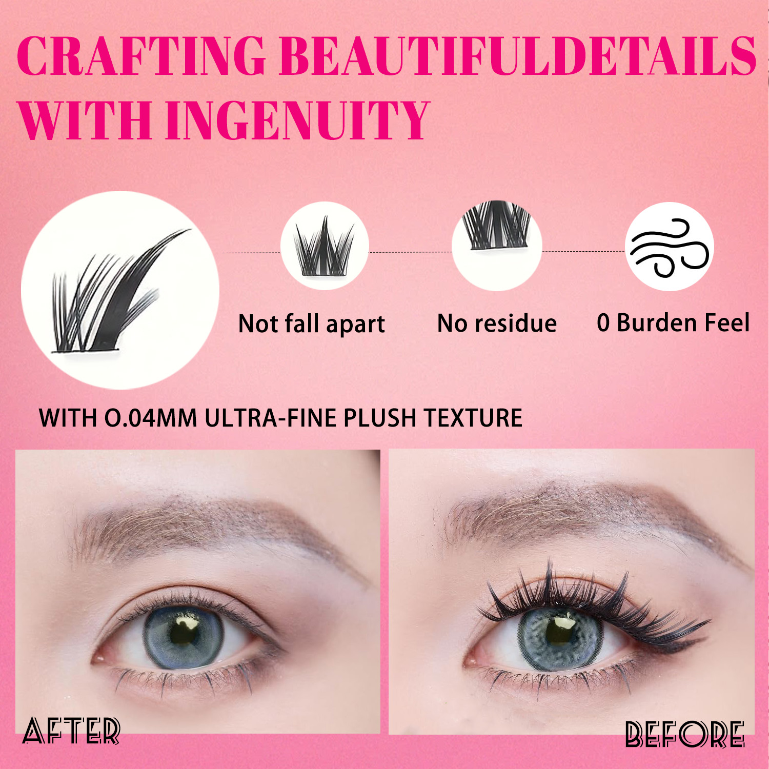 192 Pieces of False Eyelashes, - Eyelash Extension Cat Eye 리뷰 및 가격