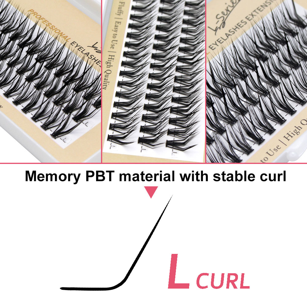 60pcs 30D C/D/L Curl Cluster E - Eyelash Extension Cat Eye 리뷰 및 가격