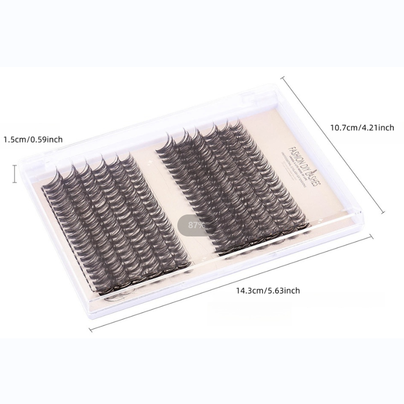 DIY Clusters Lashes, Split Las - Eyelash Extension Options 리뷰 및 가격
