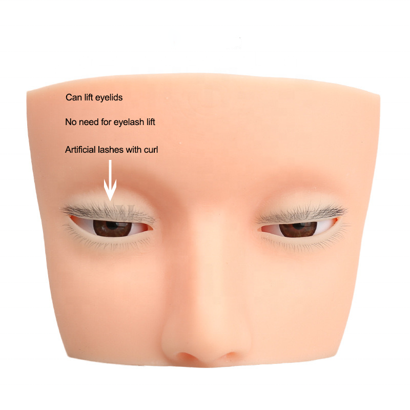Hot 4-Layer Mini Mannequin | O - Eyelash Extension Open Eye 리뷰 및 가격