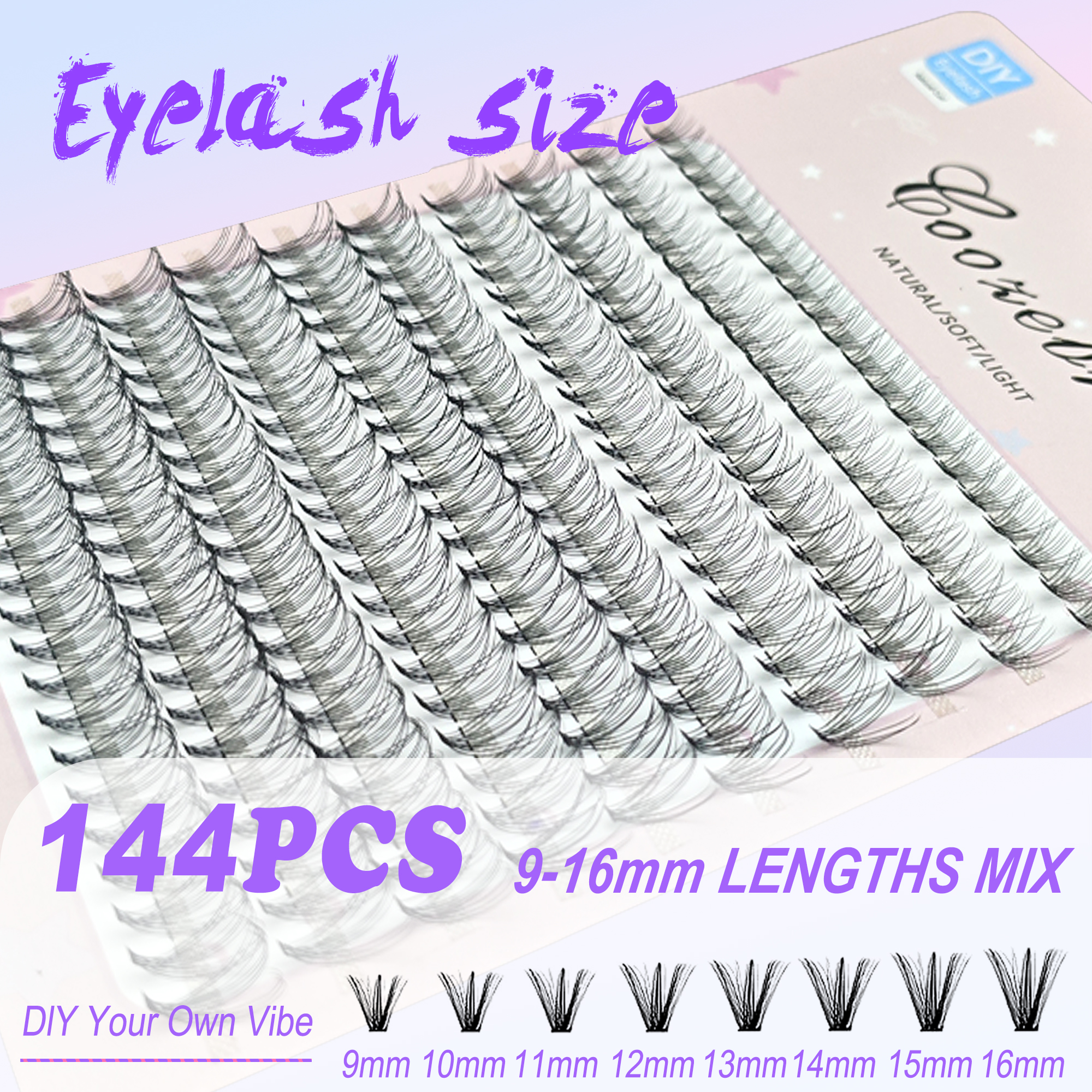 Individual Lashes Cluster D Cu - Eyelash Extension Supernatural 리뷰 및 가격