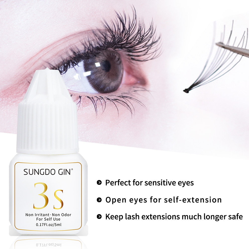 Eyelash Extension Glue 3S Fast - Eyelash Extension Open Eye 리뷰 및 가격