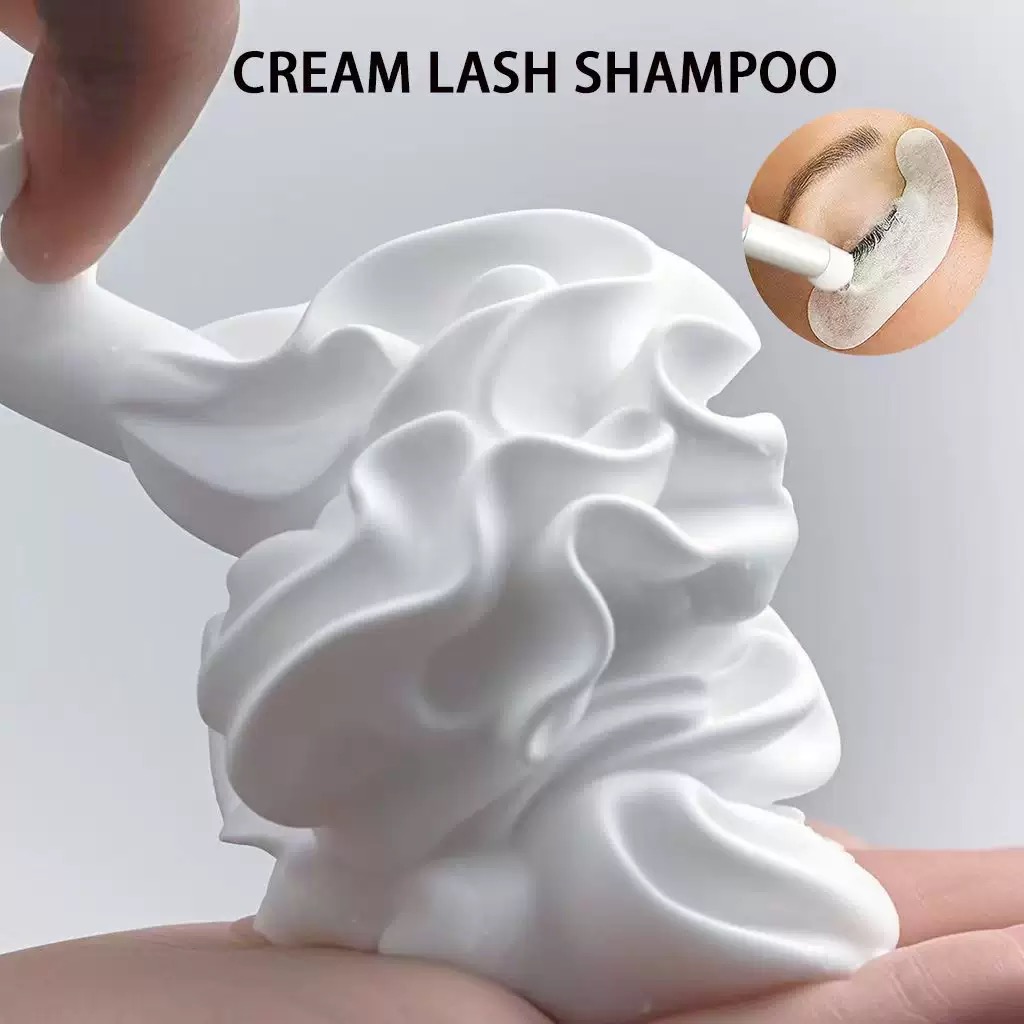 Custom Whipped Lash Cream Sham - Eyelash Extension Foam Cleanser 리뷰 및 가격