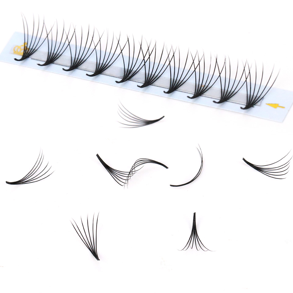 Flat Premade Fans Thin Root Ey - Eyelash Extension Supernatural 리뷰 및 가격