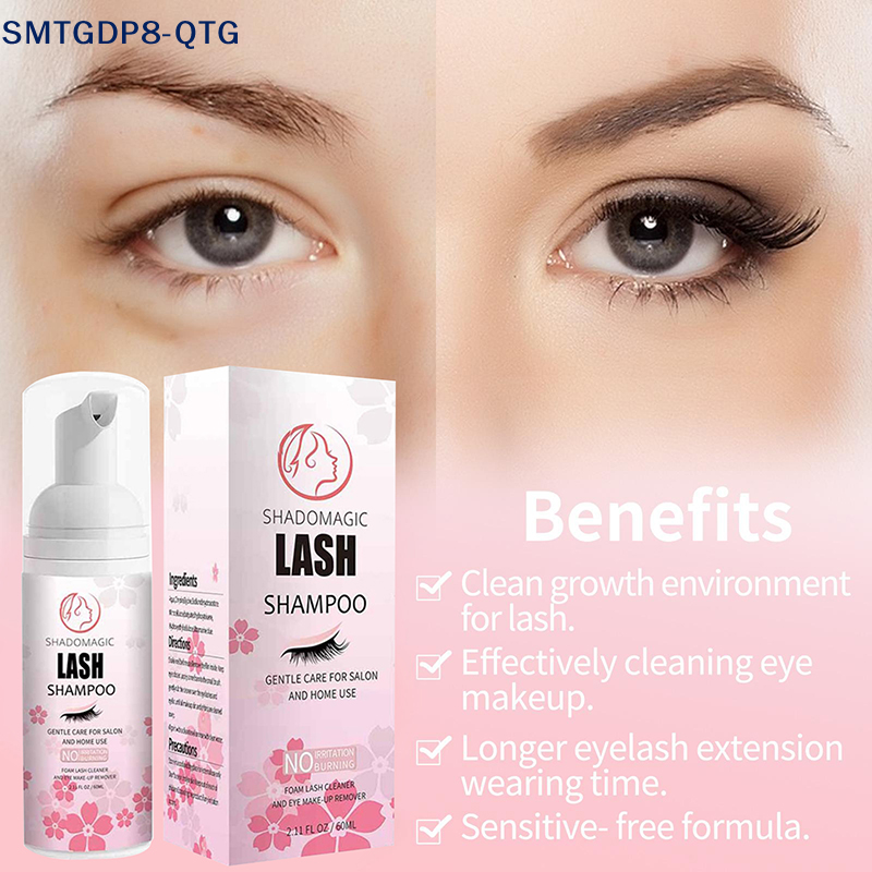 HOT! Fast Cleaning Lash Shampo - Eyelash Extension Foam Cleanser 리뷰 및 가격