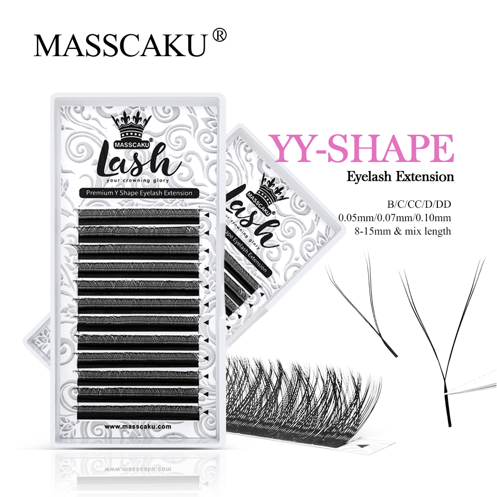 MASSCAKU Hand Woven YY Design  - Eyelash Extension Supernatural 리뷰 및 가격