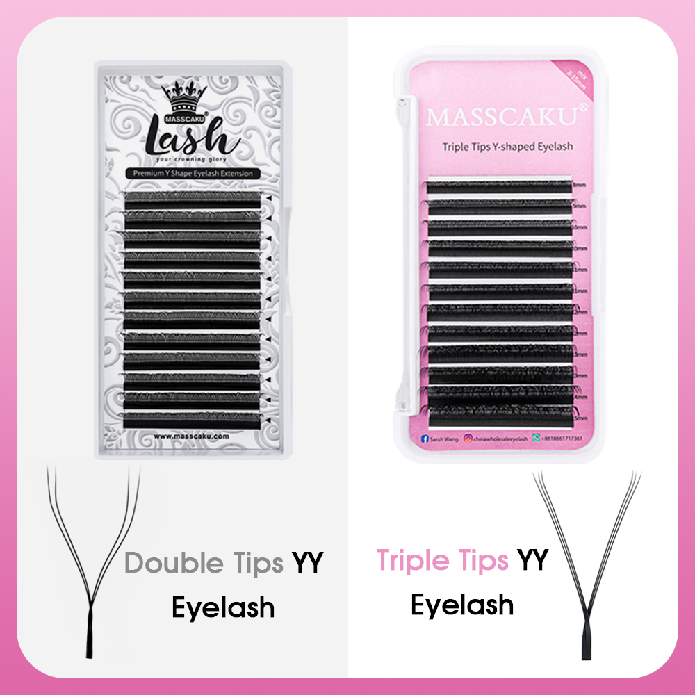 MASSCAKU Hand Woven YY Design  - Eyelash Extension Supernatural 리뷰 및 가격