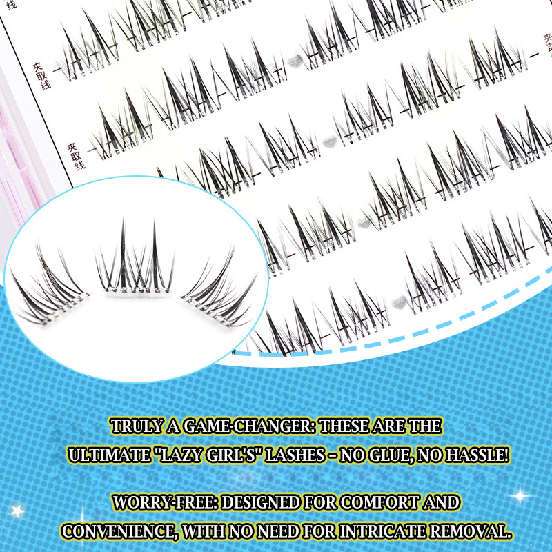No Glue Eyelashes ”No-Band“Glu - Eyelash Extension Supernatural 리뷰 및 가격