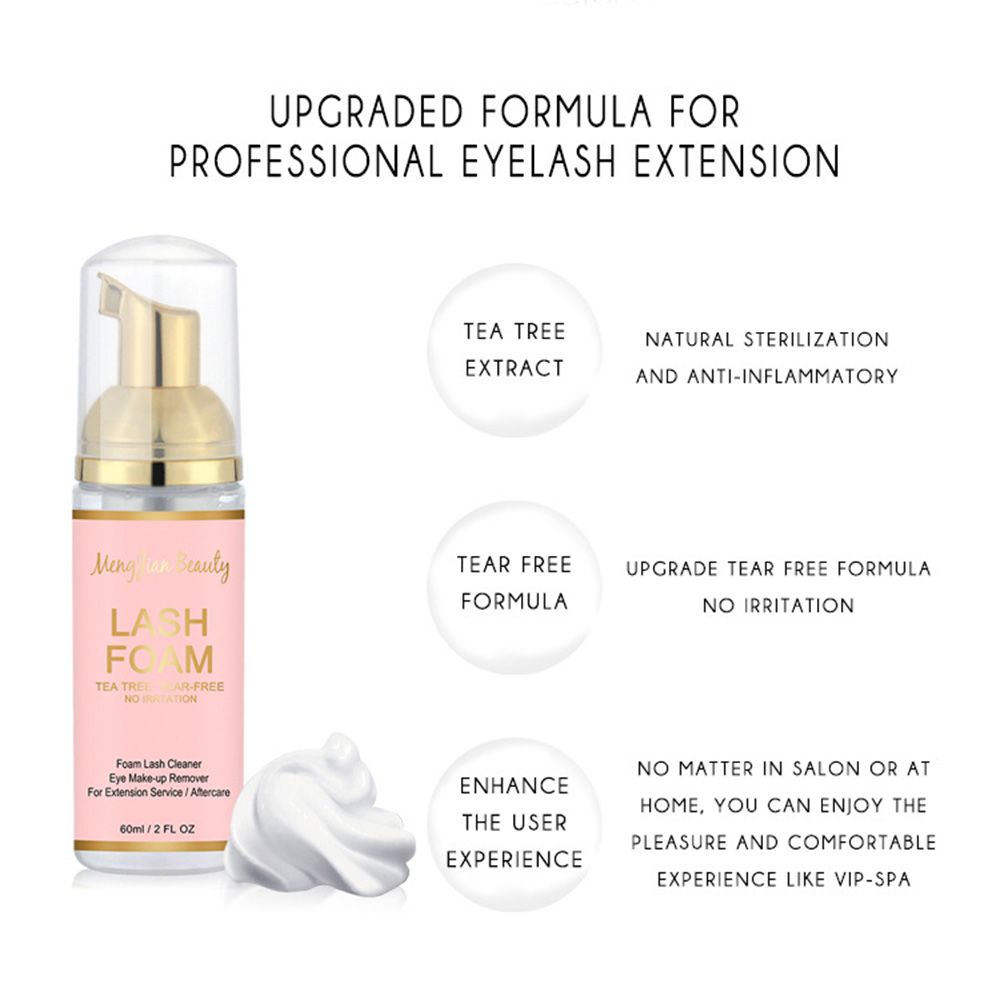 Hot Safe for Natural Lashes No - Eyelash Extension Foam Cleanser 리뷰 및 가격