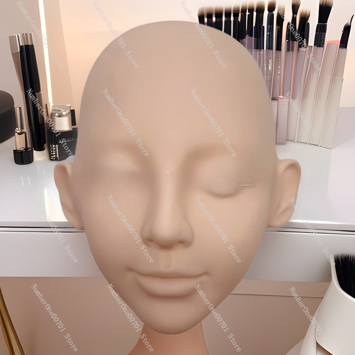 3-Layer Silicone Mannequin Hea - Eyelash Extension Open Eye 리뷰 및 가격