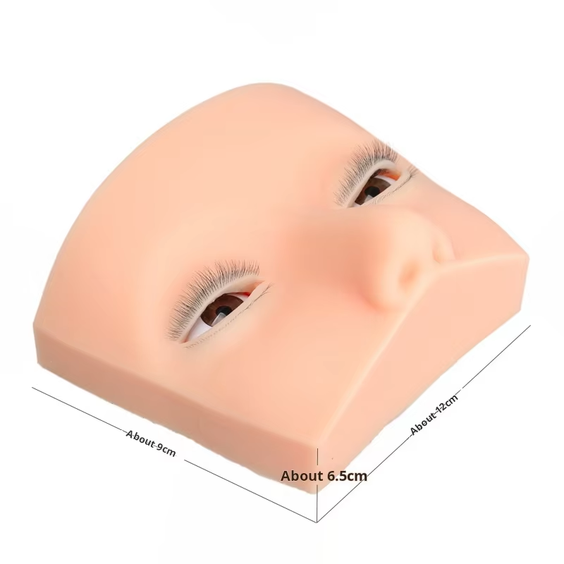 4 Layered Mannequin Head for E - Eyelash Extension Open Eye 리뷰 및 가격