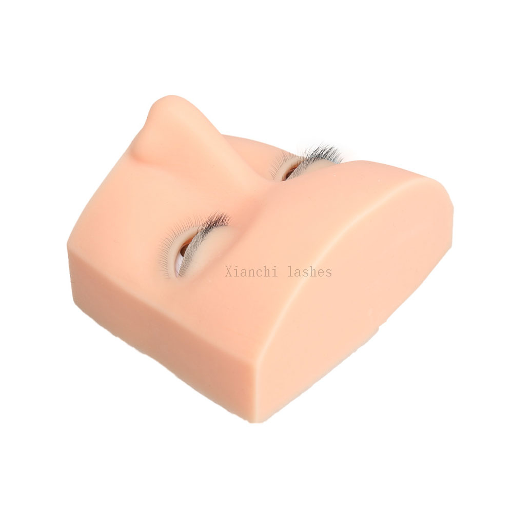 4 Layered Mannequin Head for E - Eyelash Extension Open Eye 리뷰 및 가격
