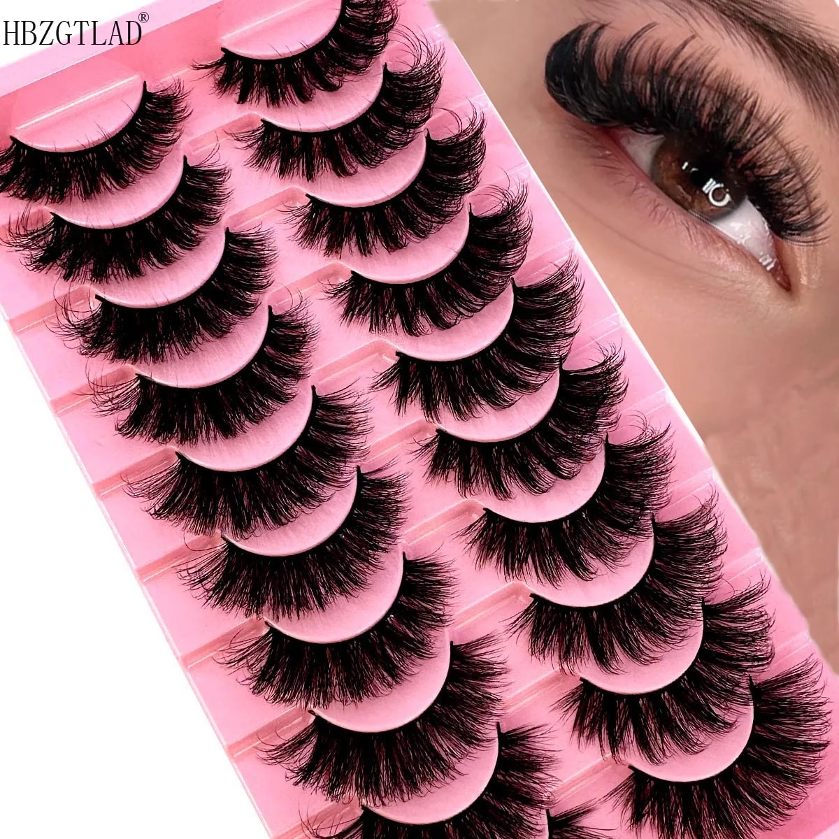 NEW 10 Pairs Cat Eye Lashes Fl - Eyelash Extension Cat Eye 리뷰 및 가격