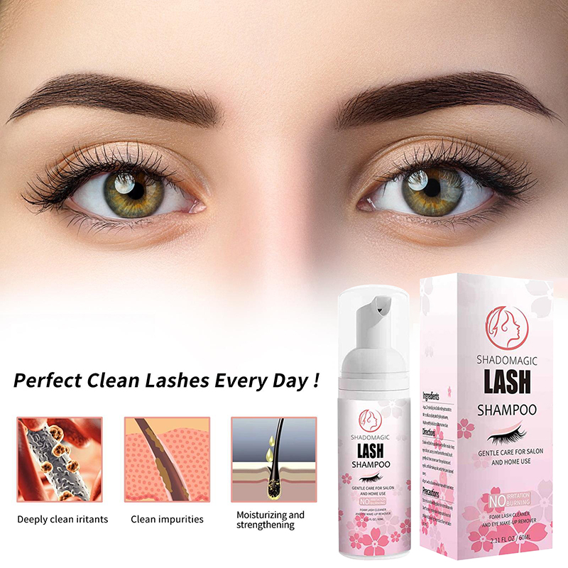 「Fast Cleaning Lash Shampoo Fo - Eyelash Extension Foam Cleanser 리뷰 및 가격