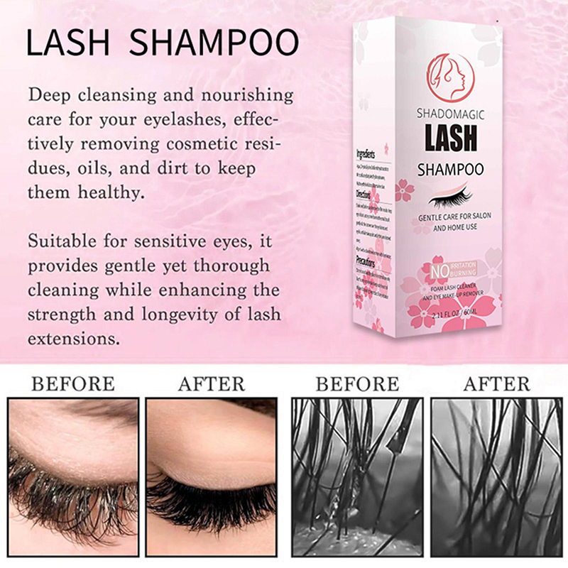 「Fast Cleaning Lash Shampoo Fo - Eyelash Extension Foam Cleanser 리뷰 및 가격