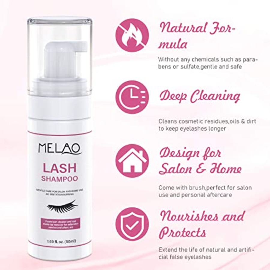Eyelash Extension Cleanser Eye - Eyelash Extension Foam Cleanser 리뷰 및 가격