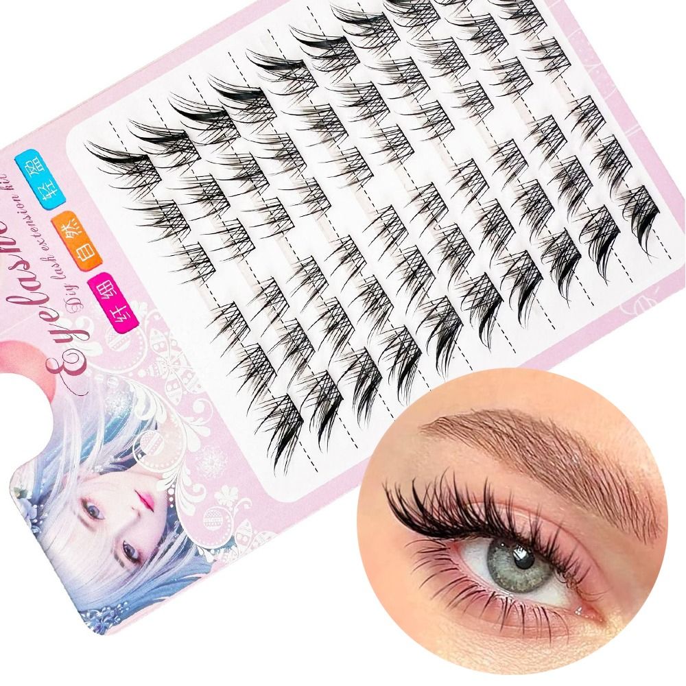 3D Cat Eye Clusters Lashes Nat - Eyelash Extension Cat Eye 리뷰 및 가격