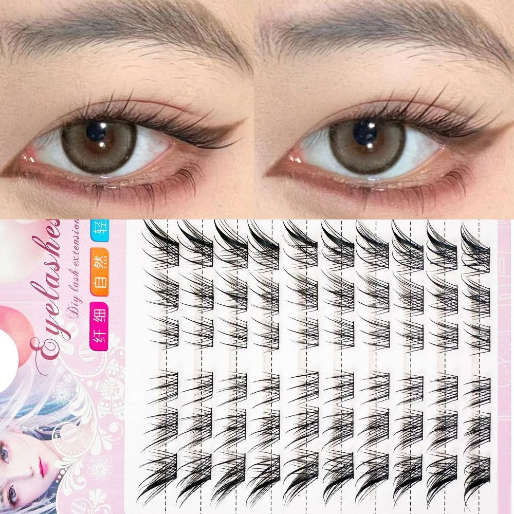 3D Cat Eye Clusters Lashes Nat - Eyelash Extension Cat Eye 리뷰 및 가격