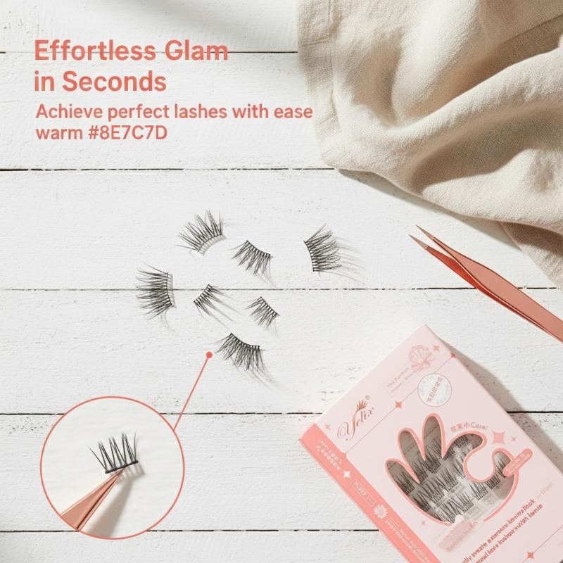 7 Rows Self-Adhesive Eyelashes - Eyelash Extension Individual 리뷰 및 가격