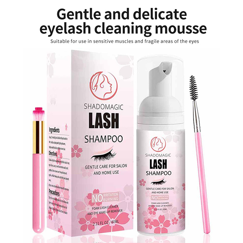 Lash Shampoo 60ML Fast Eyelash - Eyelash Extension Foam Cleanser 리뷰 및 가격