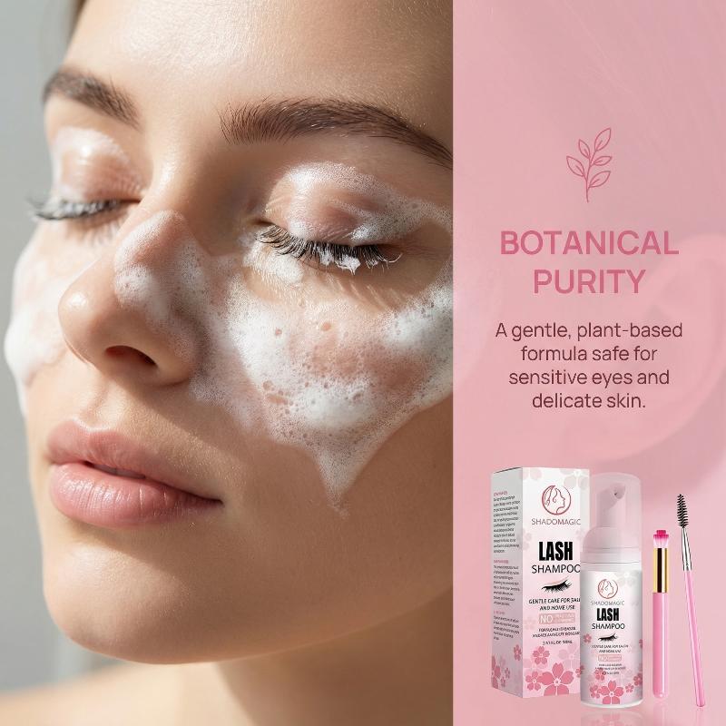 Lash Shampoo 60ML Fast Eyelash - Eyelash Extension Foam Cleanser 리뷰 및 가격