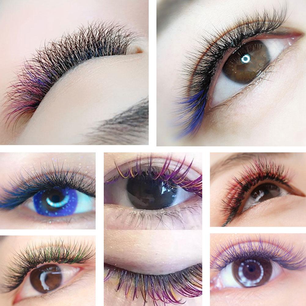 Yelix Colorful Individual Eyel - Eyelash Extension Options 리뷰 및 가격