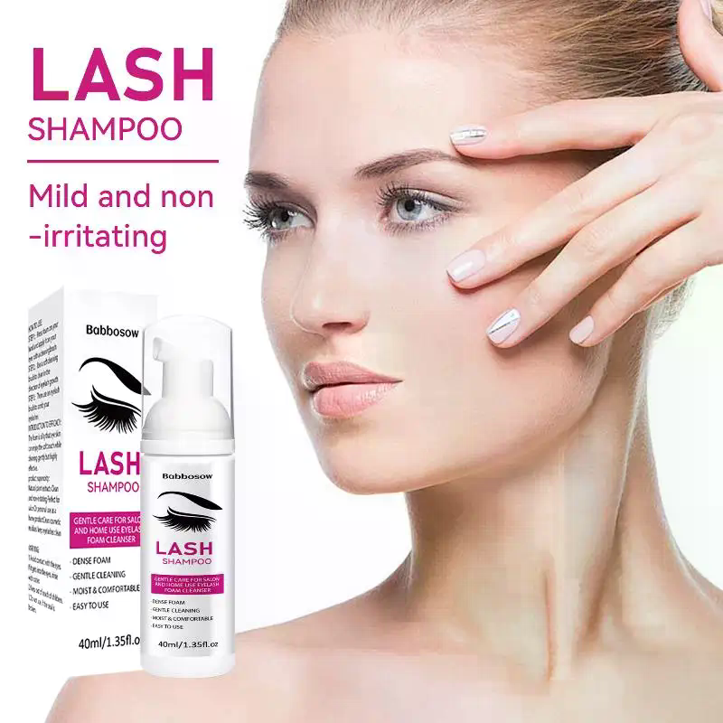 40ml Eyelash Extension Shampoo - Eyelash Extension Foam Cleanser 리뷰 및 가격