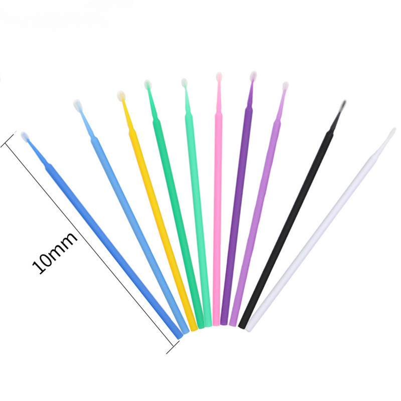 100Pcs Eyelash Cleaning Brush  - Eyelash Extension Individual 리뷰 및 가격