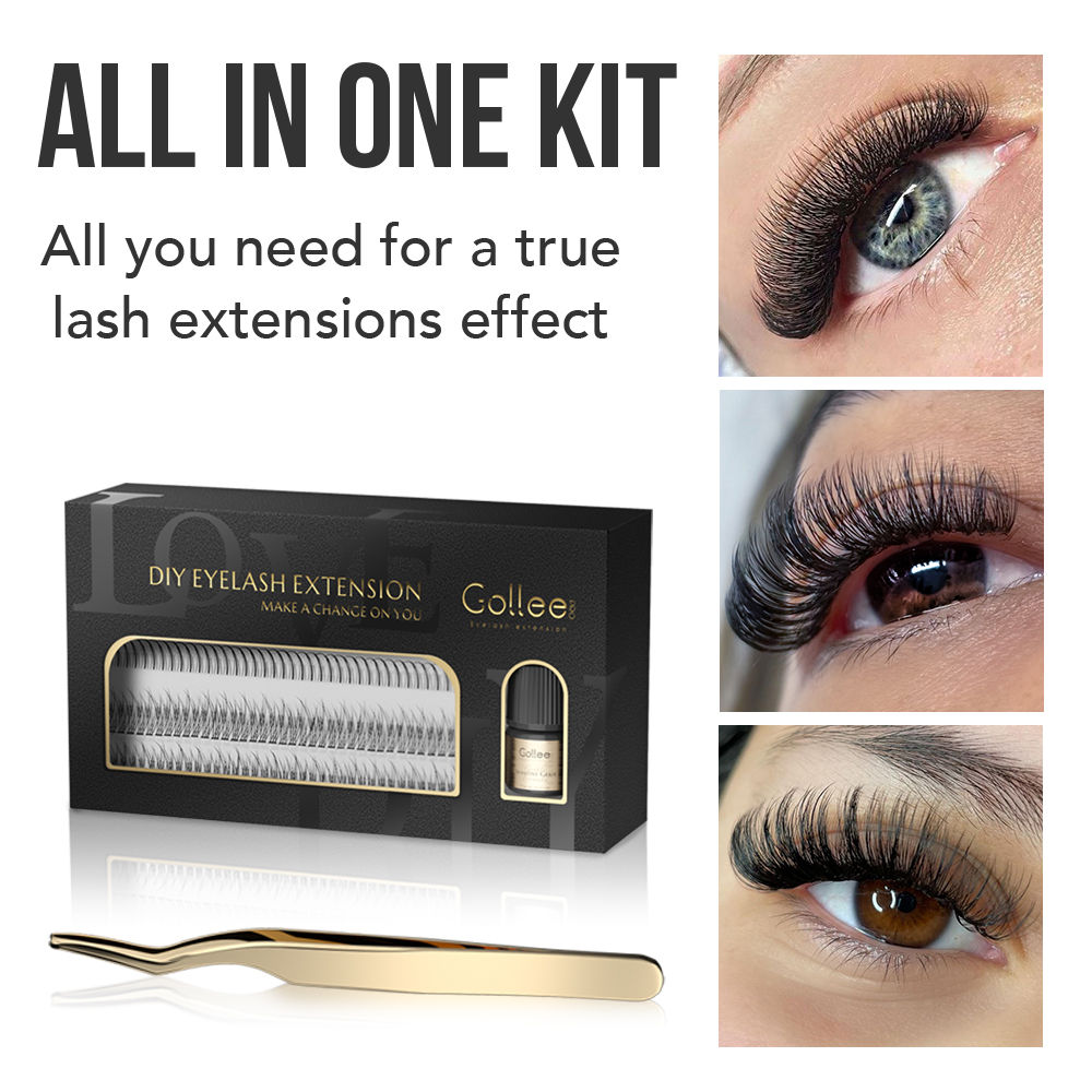 Gollee DIY Lash Extension Gift - Eyelash Extension Open Eye 리뷰 및 가격