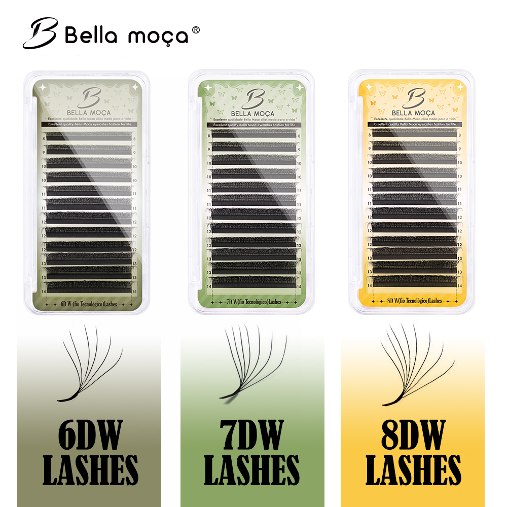Bella moça 6D/7D/8D W Lash Ext - Eyelash Extension Supernatural 리뷰 및 가격