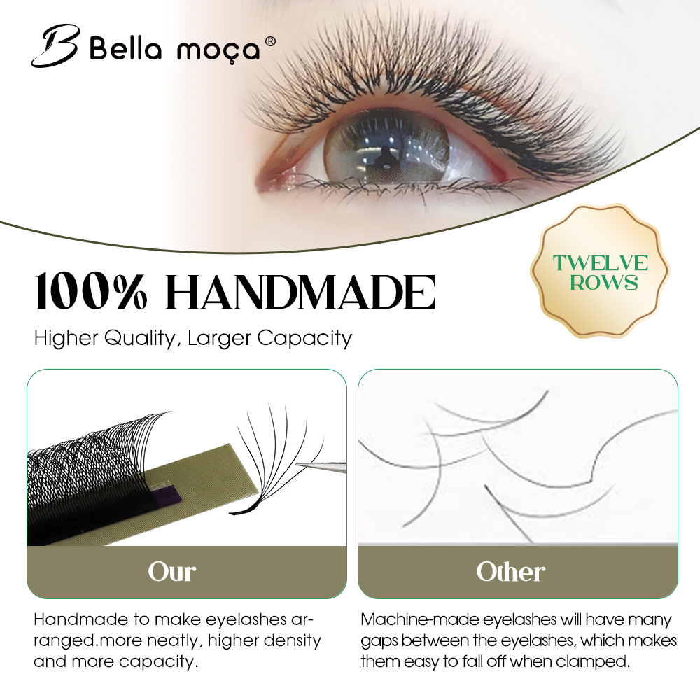 Bella moça 6D/7D/8D W Lash Ext - Eyelash Extension Supernatural 리뷰 및 가격